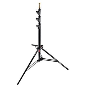 Master Lighting Stand, Aluminium, Air Cushioned, Black